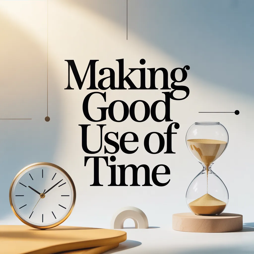 Making Good Use of Time