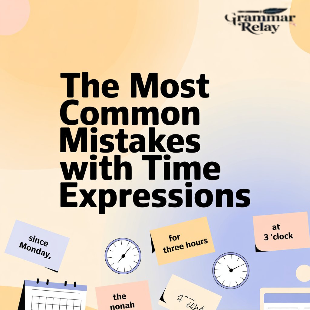 The Most Common Mistakes with Time Expressions