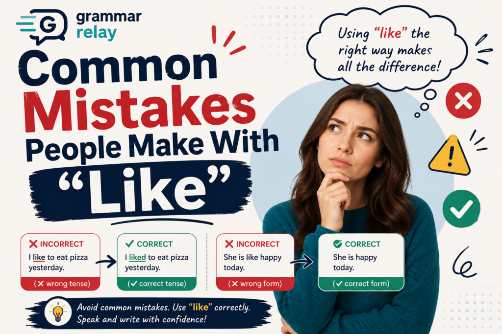Common Mistakes People Make With "Like"