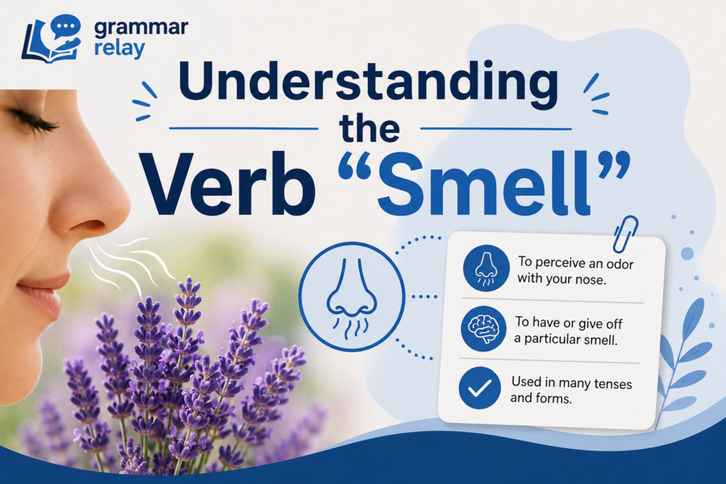 Understanding the Verb "Smell"