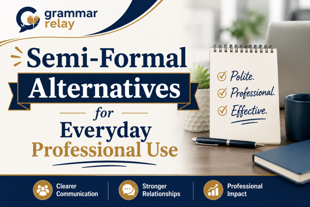 Semi-Formal Alternatives for Everyday Professional Use