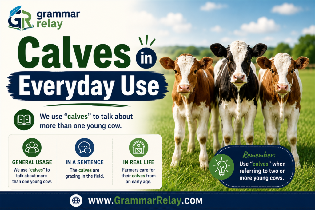 Calves in Everyday Use