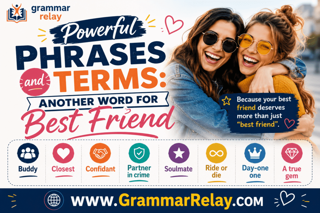 Powerful Phrases and Terms: Another Word for Best Friend